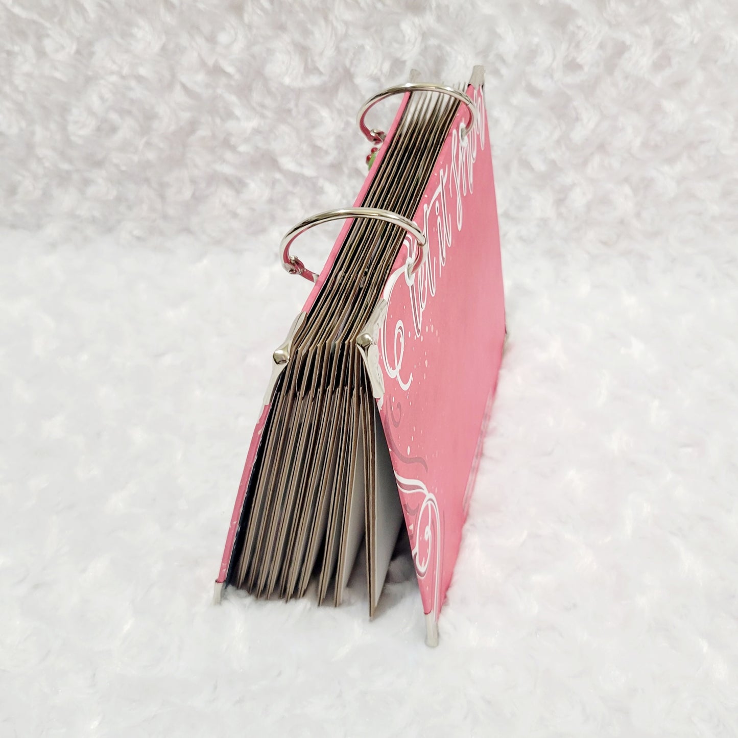 Recipe Photo Album-Mr & Mrs Snowman