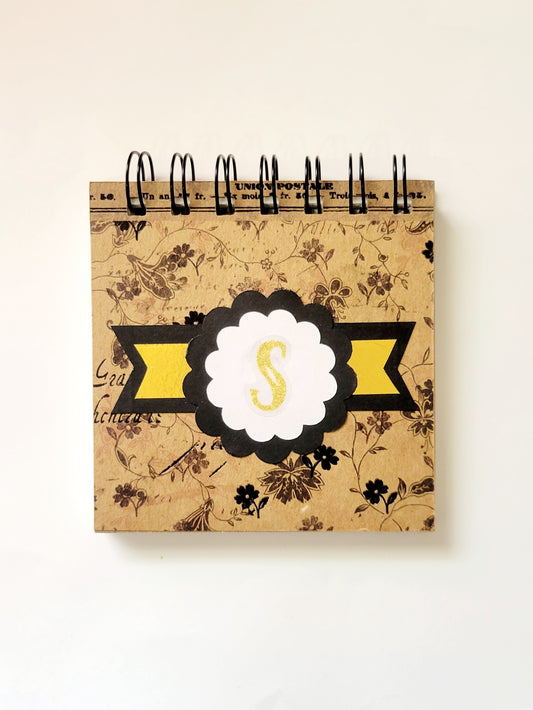 Small Monogram Notebook