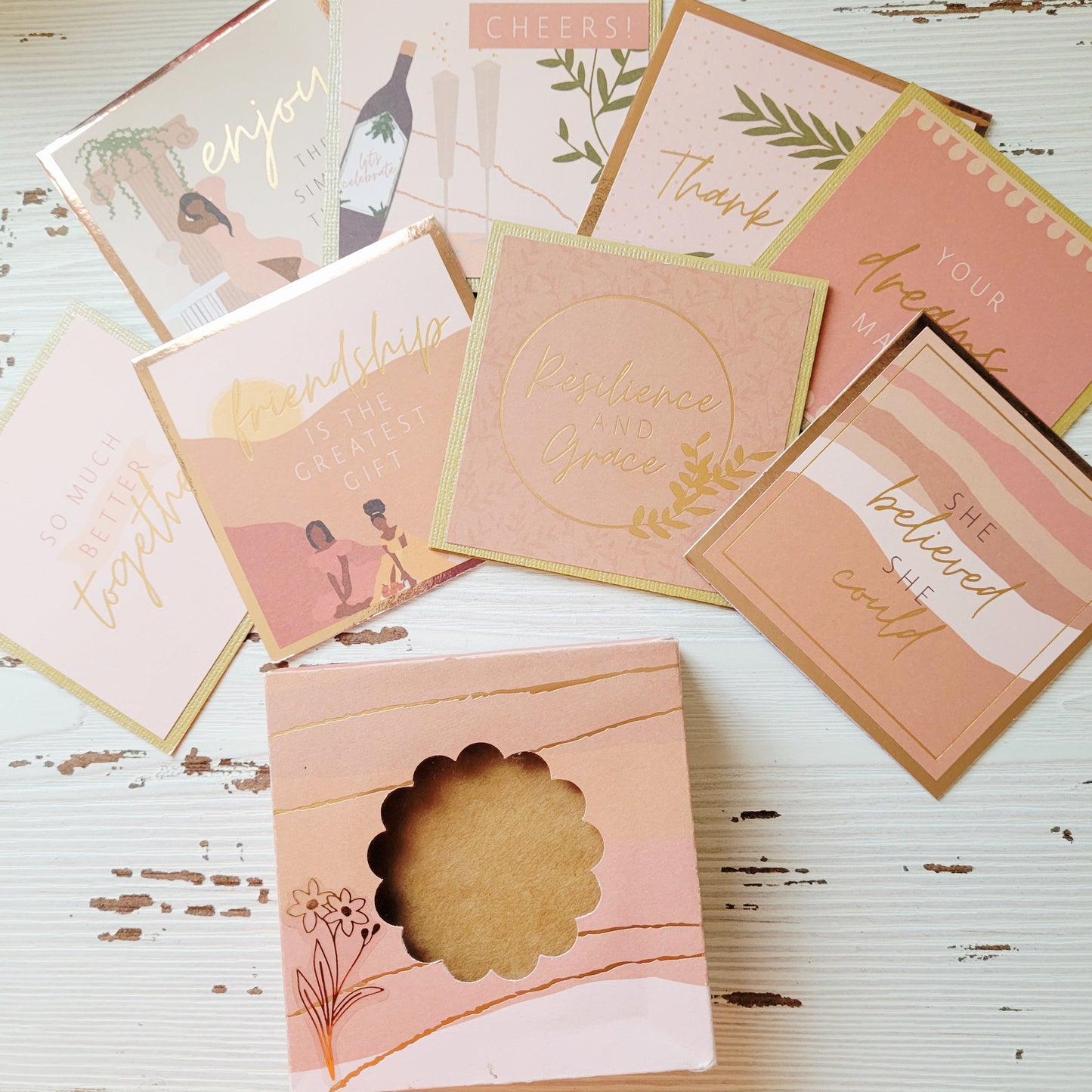 3x3 Blank Notecards