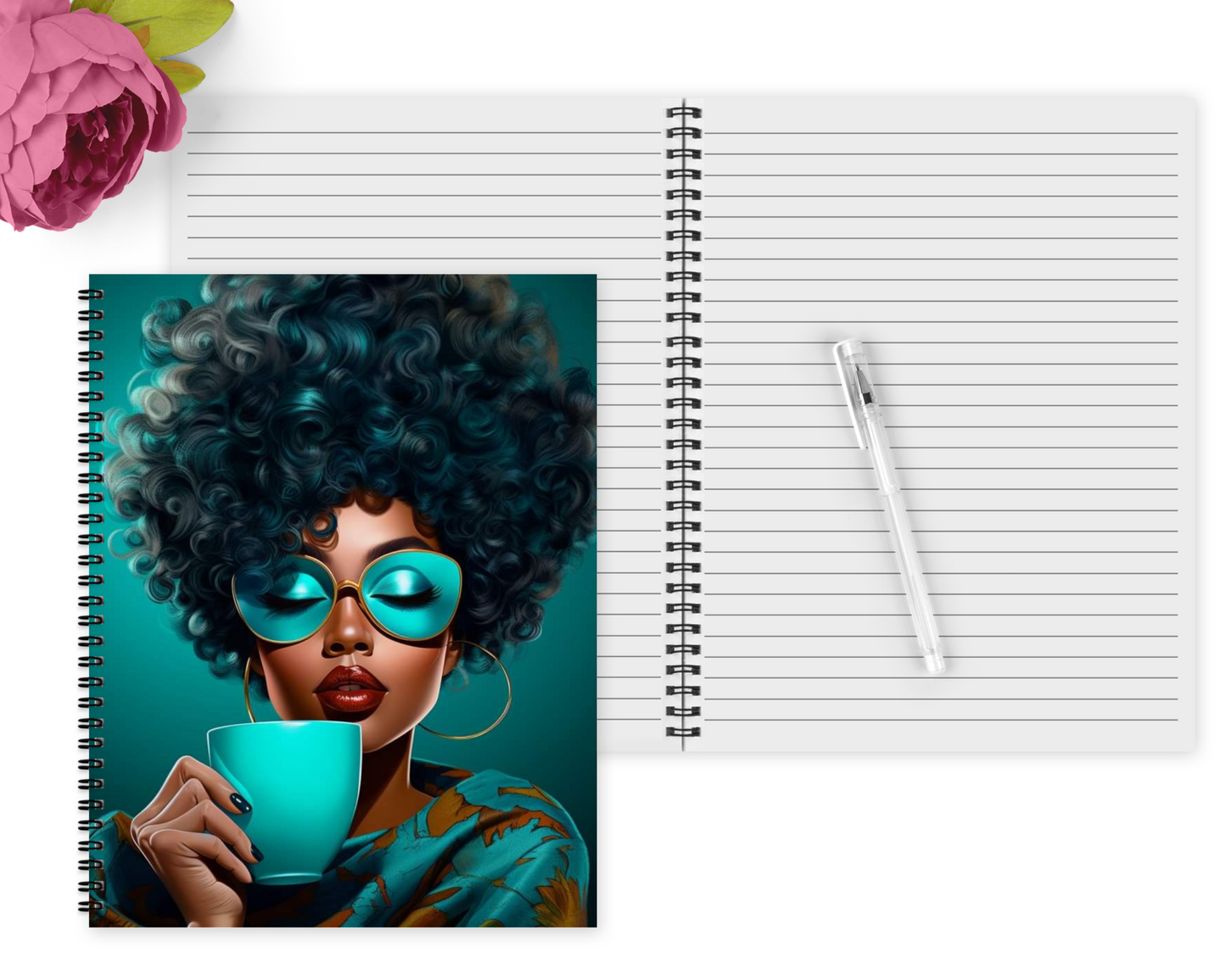 Spiral Notebook-Breathe
