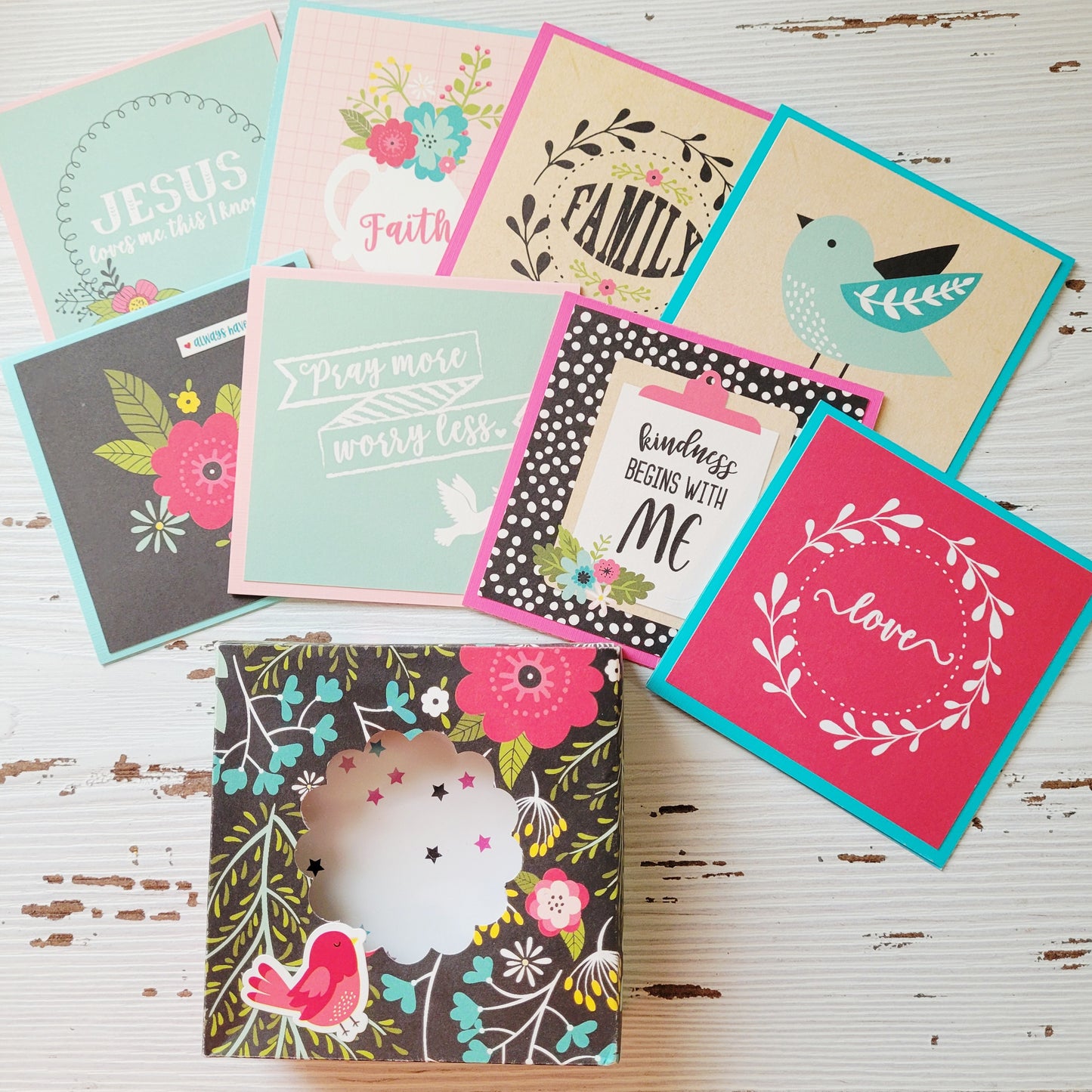 3x3 Blank Notecards