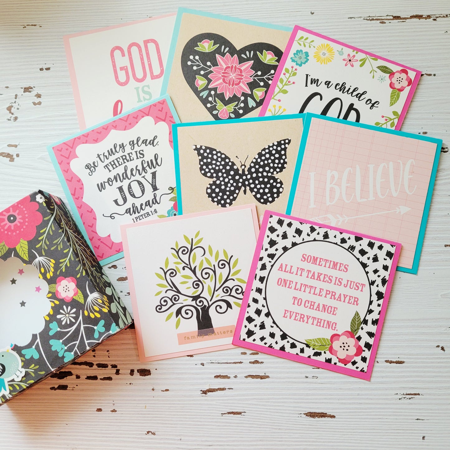 3x3 Blank Notecards