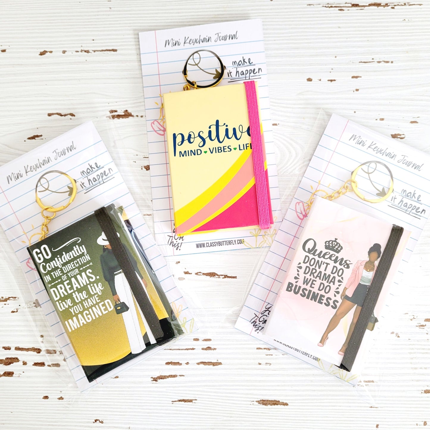 Mini Keychain Notebooks