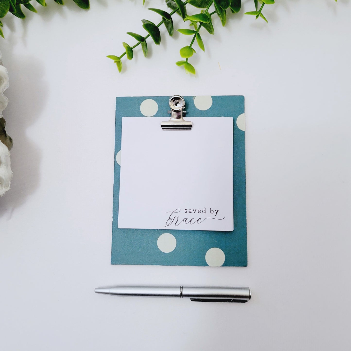 Mini Magnetic Clip Board and Pen