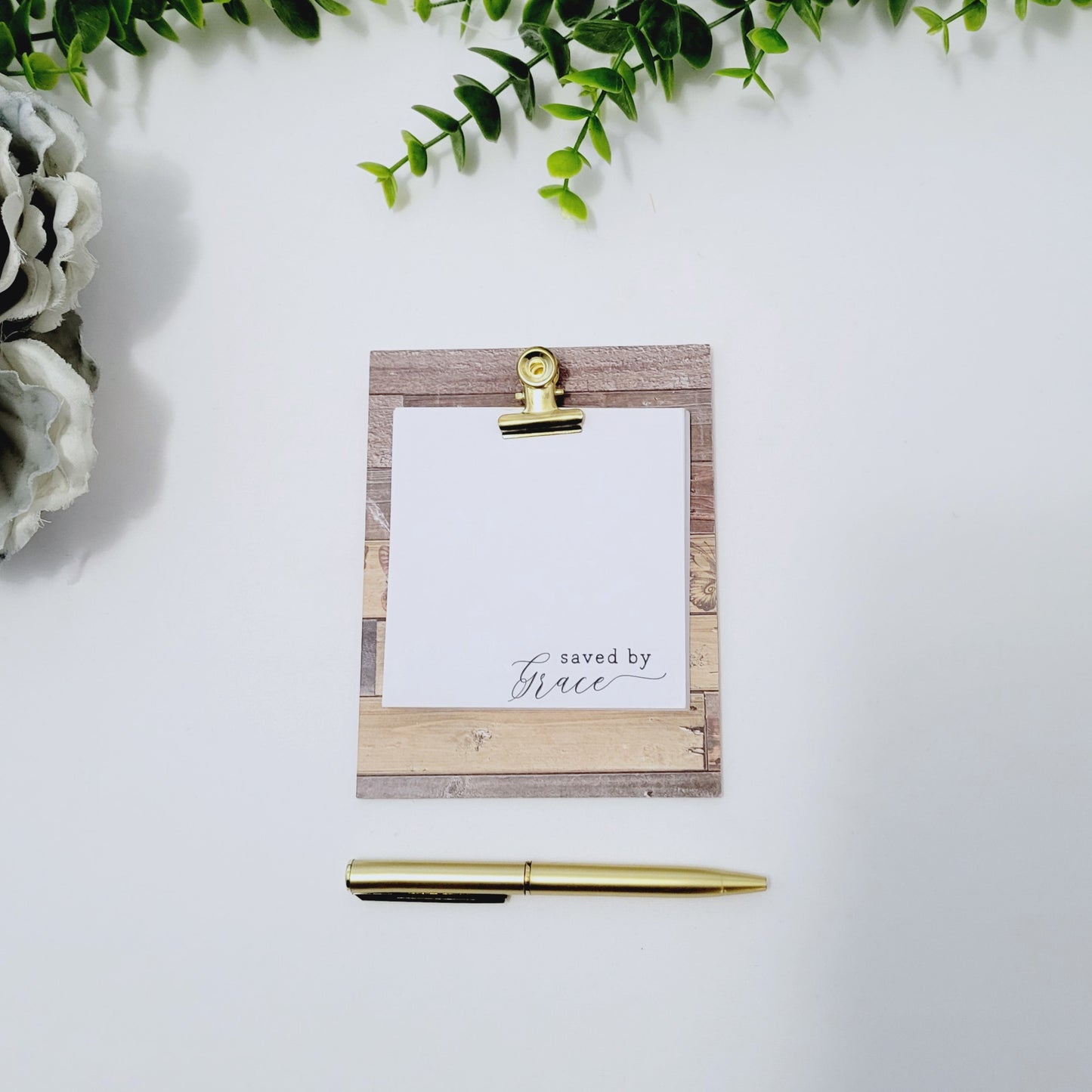 Mini Magnetic Clip Board and Pen