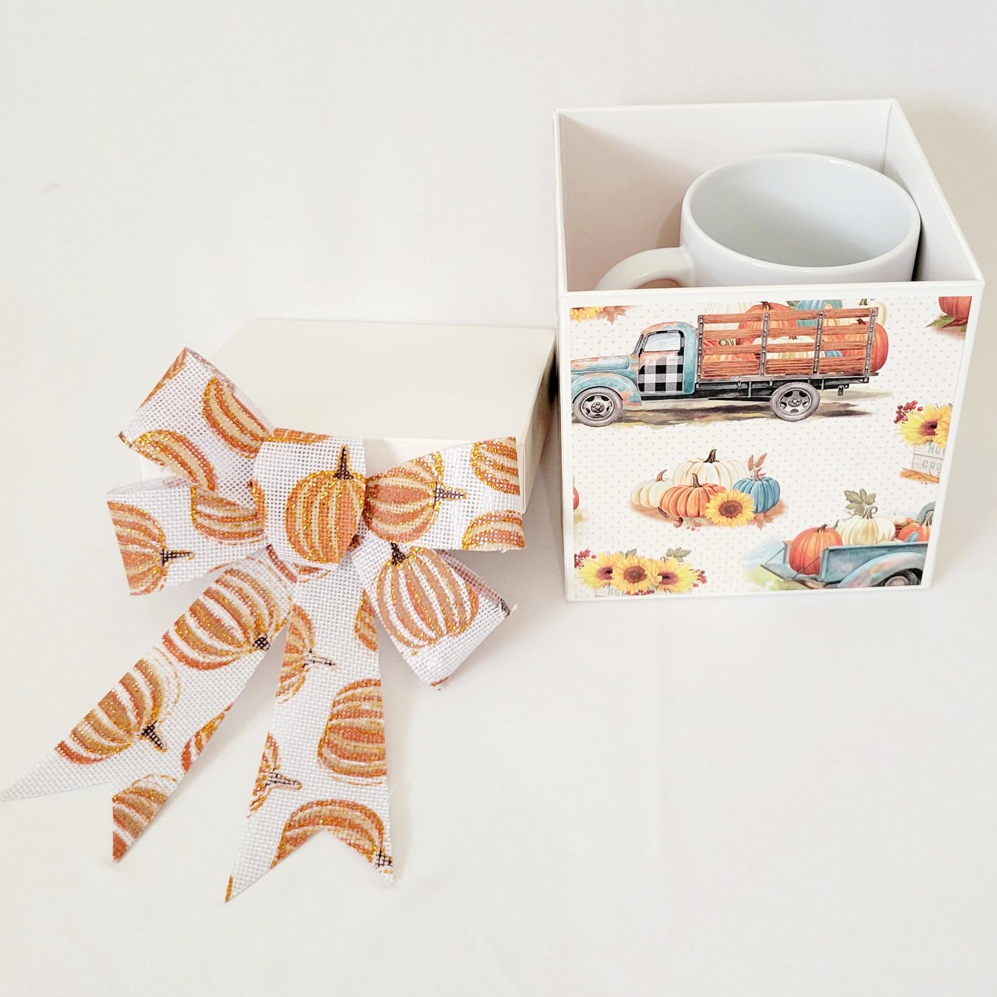 Fall Keepsake Box-Stressed Blessed Pumpkin Spice Obsessed Gift Set
