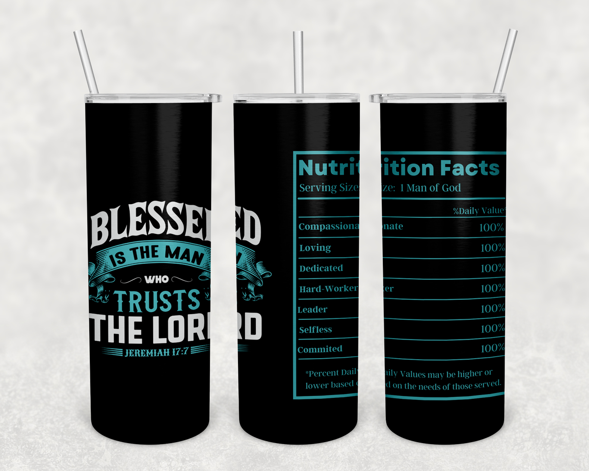 SSTUM-16  Man Of God Jeremiah 17:7 Tumbler