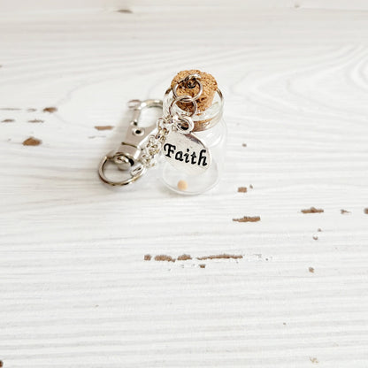 Journal Charm-Mustard Seed Faith