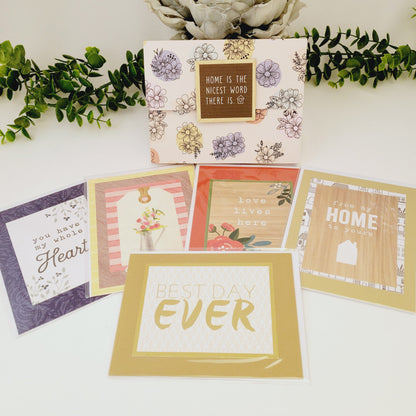 Greeting Card Set-Home