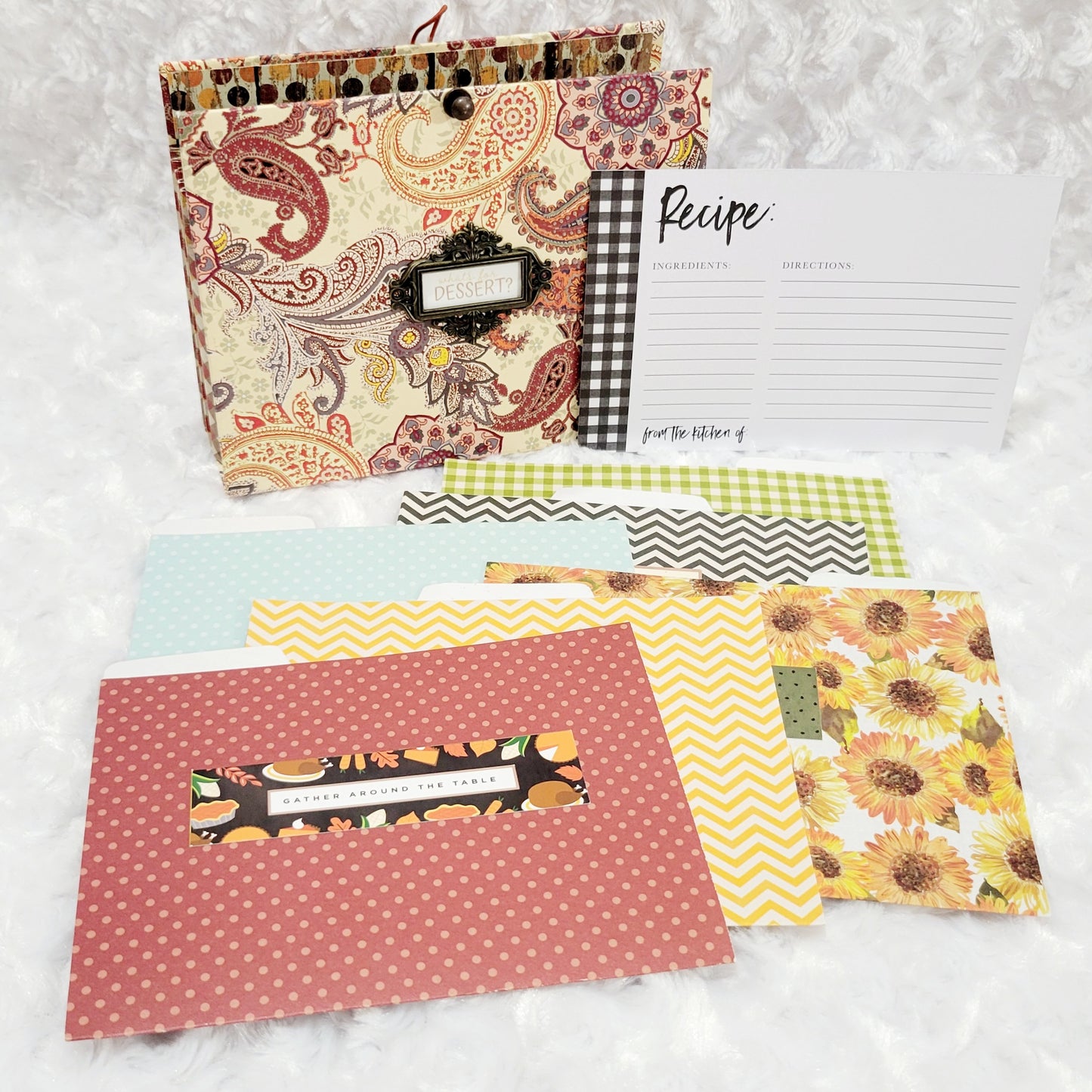 Accordion Recipe Keepers