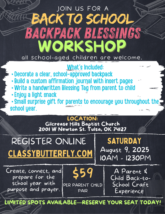 Backpack Blessings Add-On Kit (Additional Child Registration)