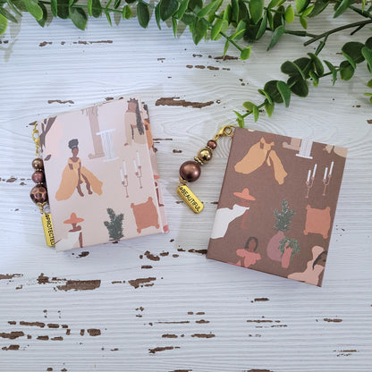 Double Beaded Notebooks with Pen