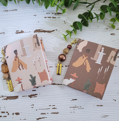 Double Beaded Notebooks with Pen