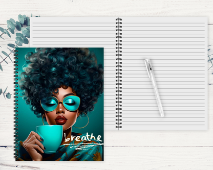Spiral Notebook-Breathe
