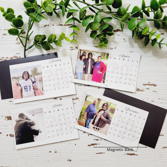 2025 Personalized Magnetic Calendar