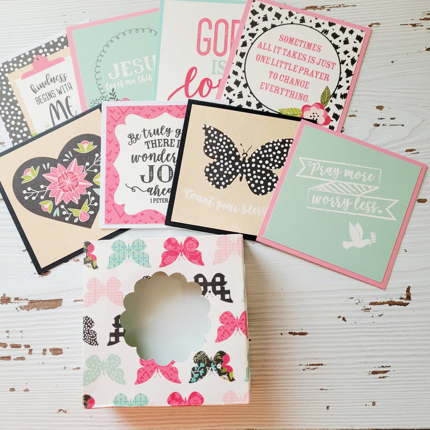 3x3 Blank Notecards