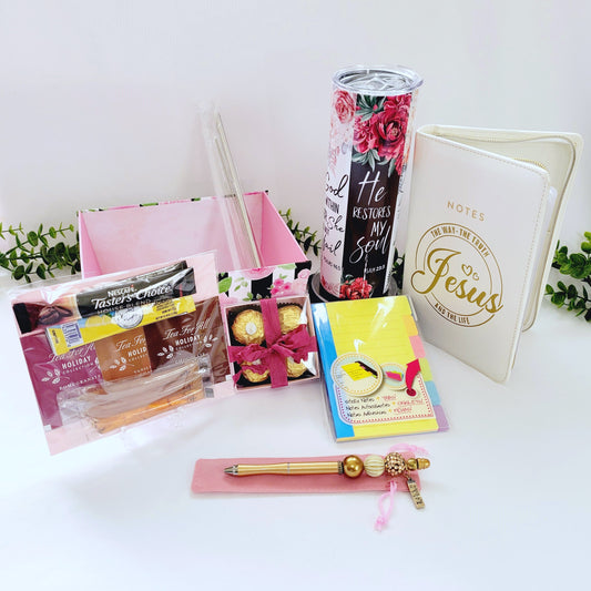 Mother's Day Folio and Tumbler Custom Gift Box