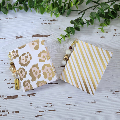 Double Beaded Notebooks with Pen