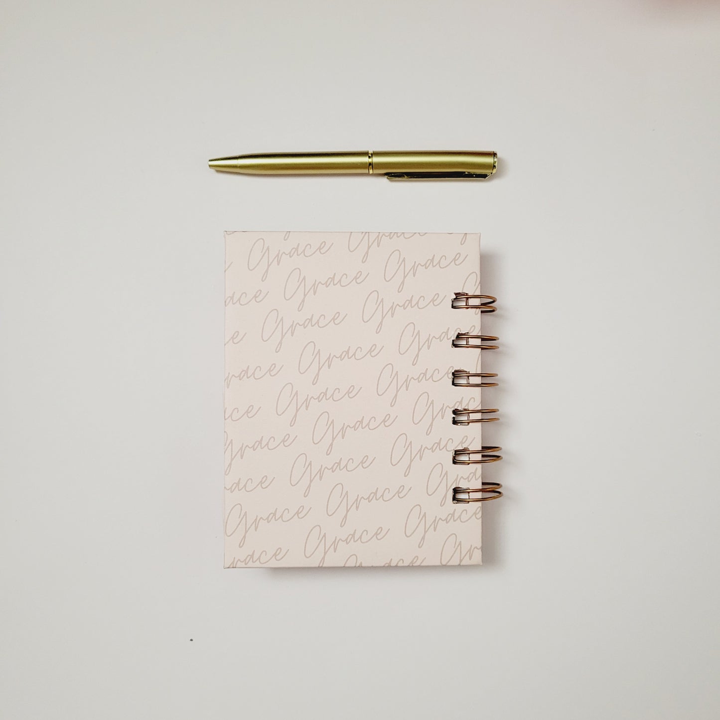 Mini Spiral Notebook- Grace