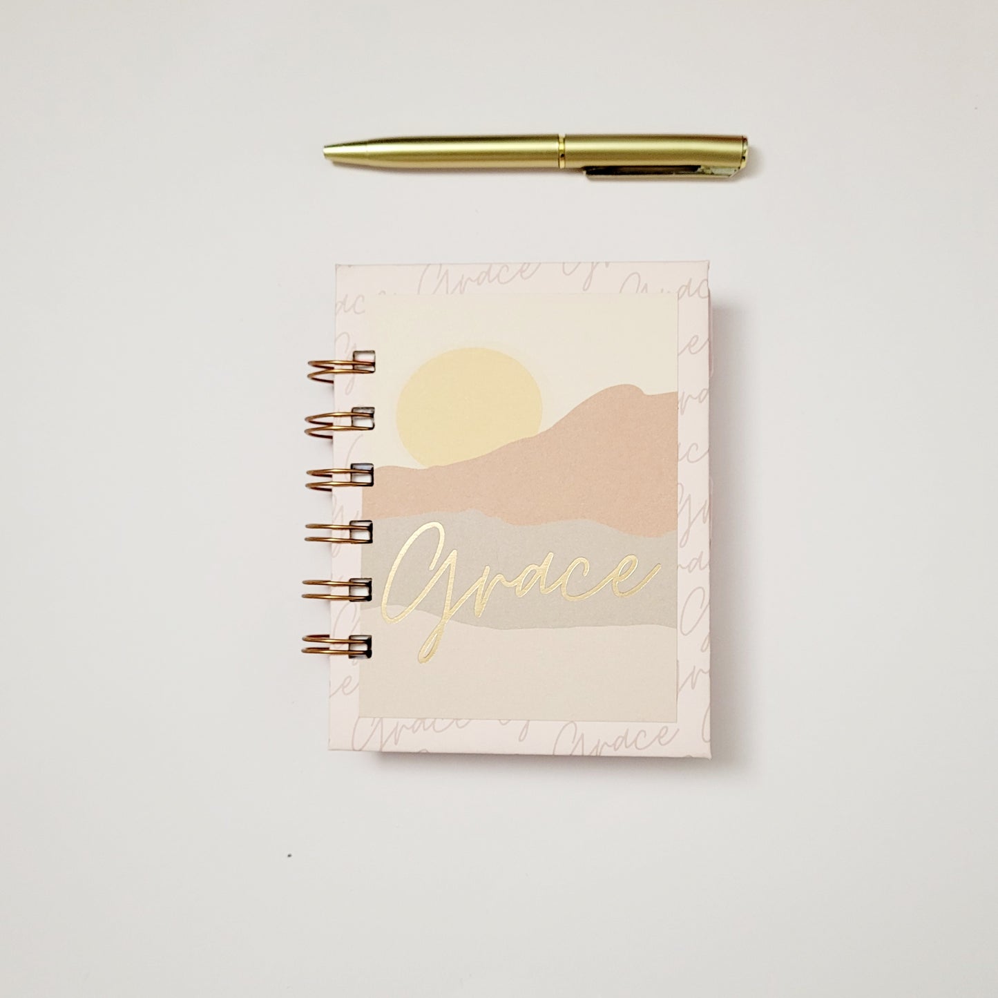 Mini Spiral Notebook- Grace