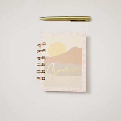 Mini Spiral Notebook- Grace