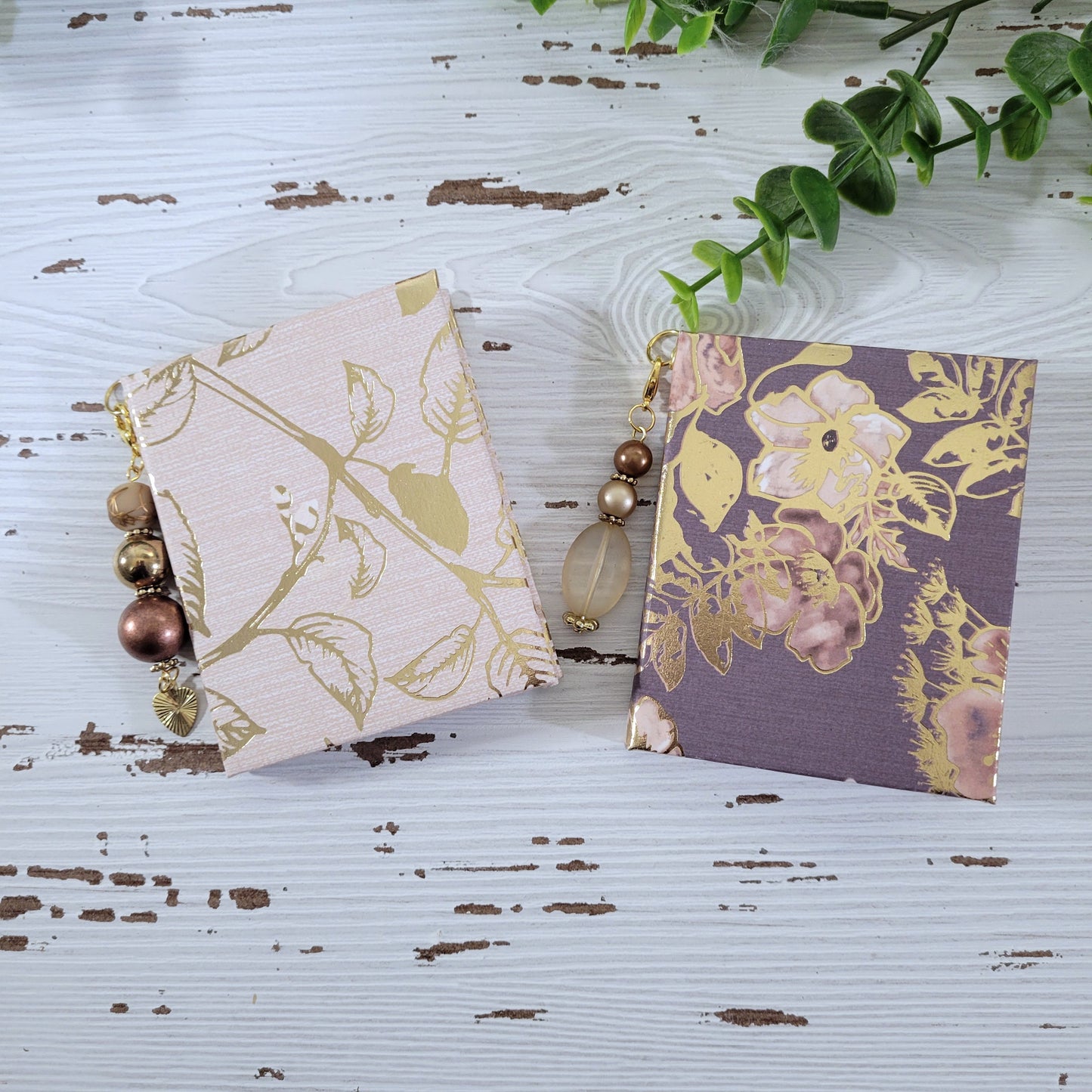 Double Beaded Notebooks with Pen