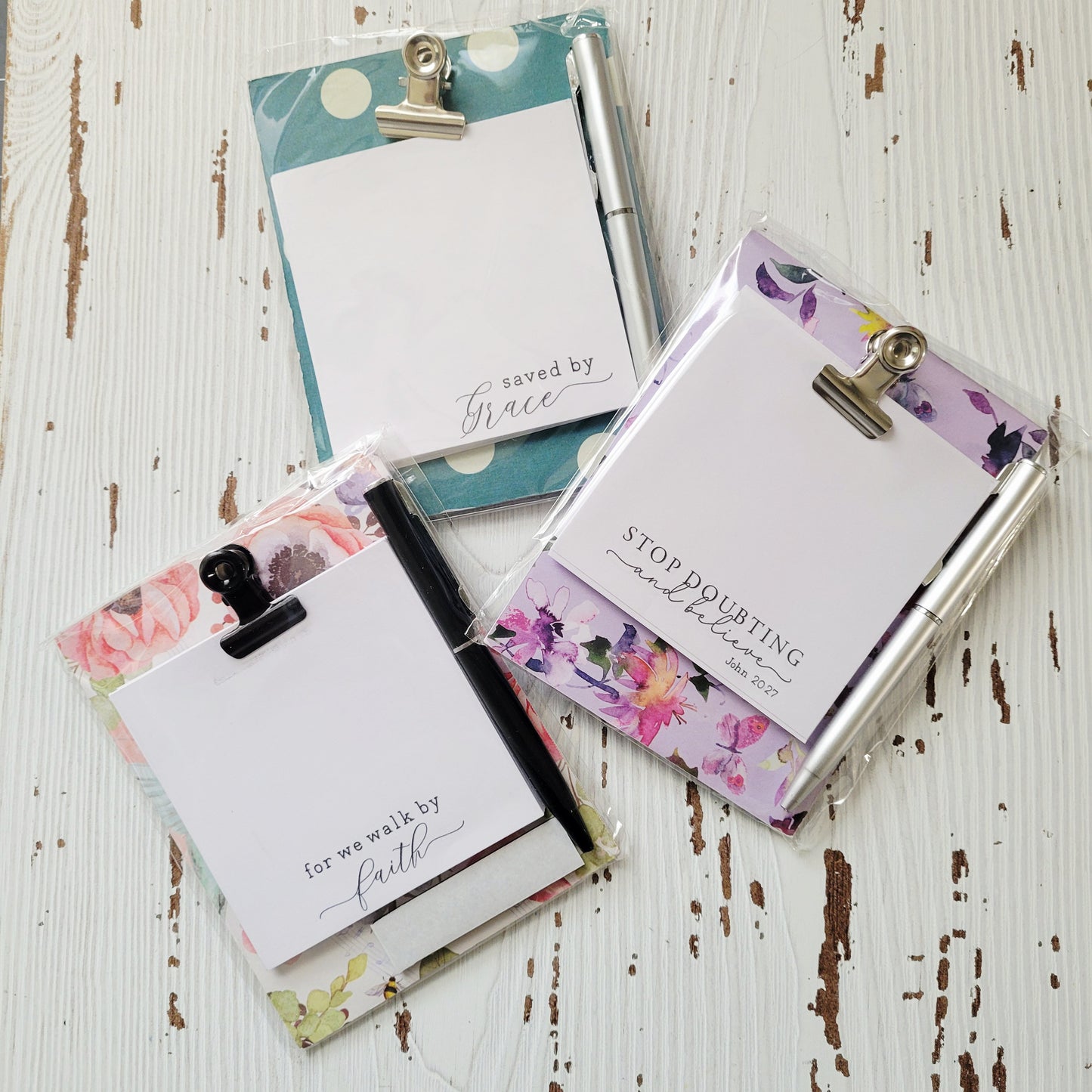 Mini Magnetic Clip Board and Pen