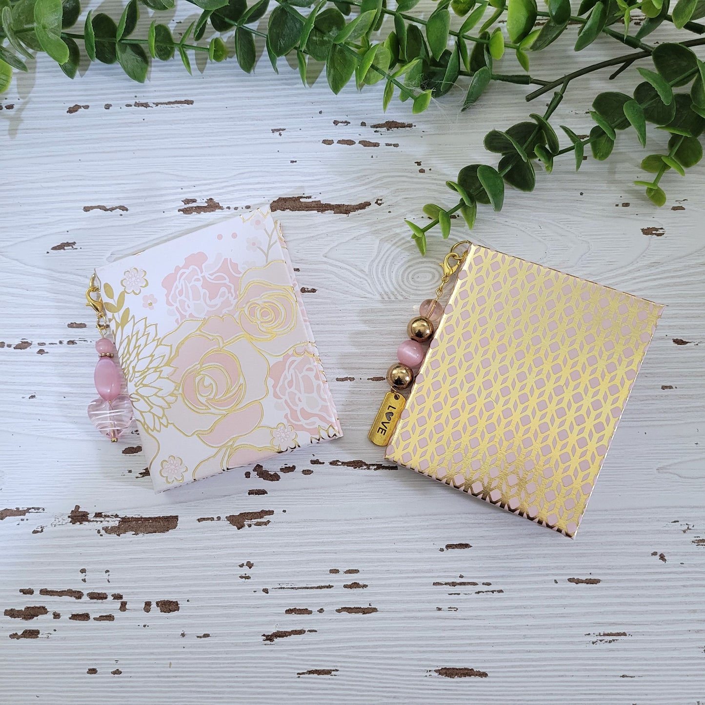 Double Beaded Notebooks with Pen