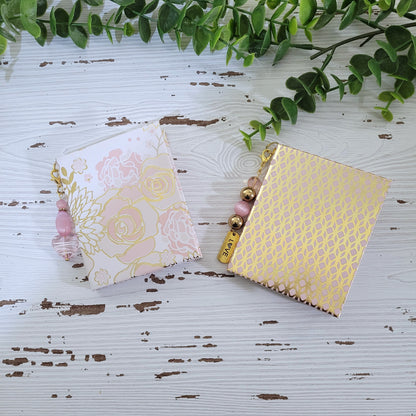 Double Beaded Notebooks with Pen