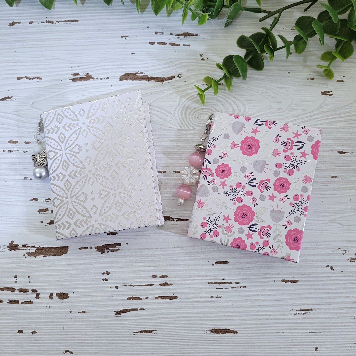 Double Beaded Notebooks with Pen