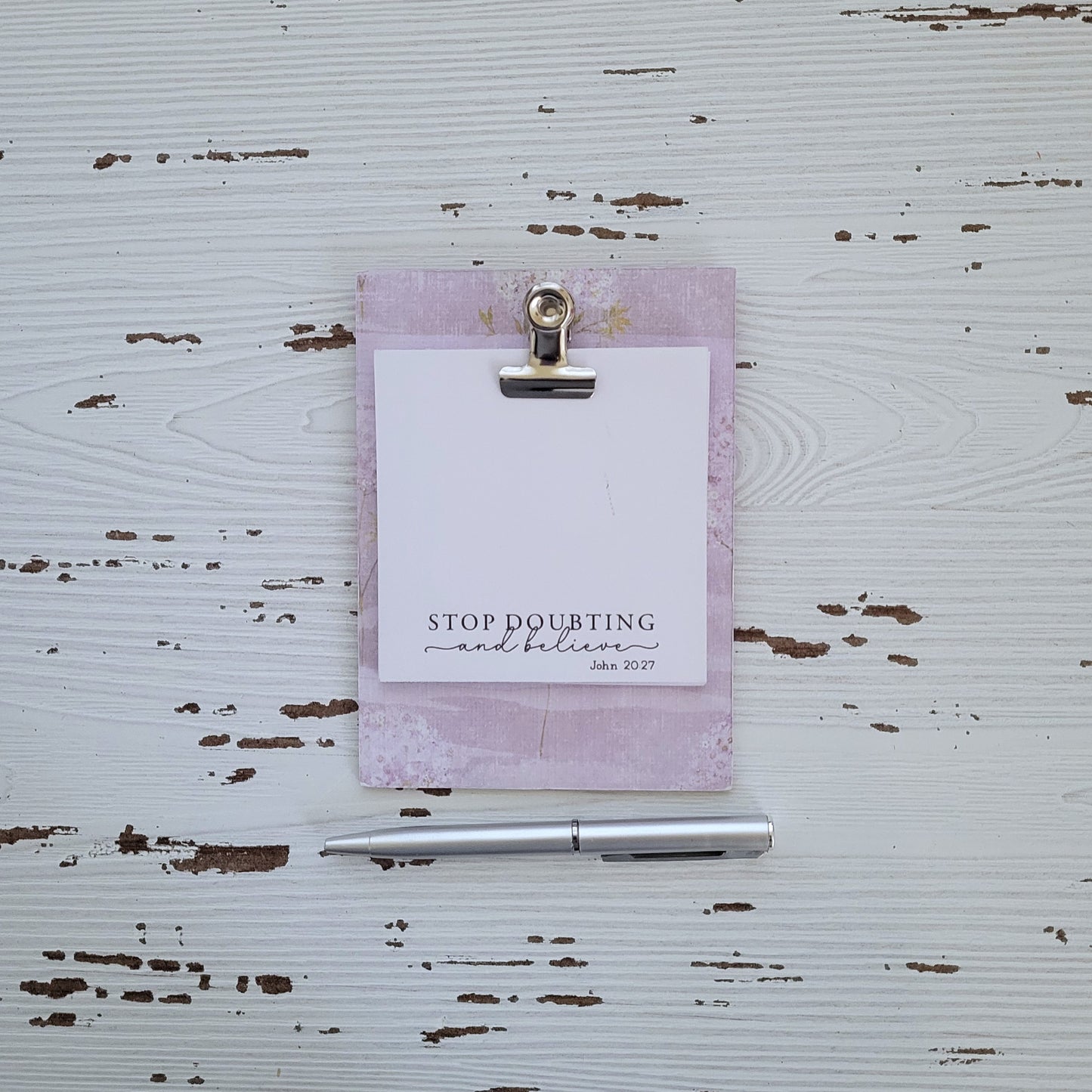 Mini Magnetic Clip Board and Pen