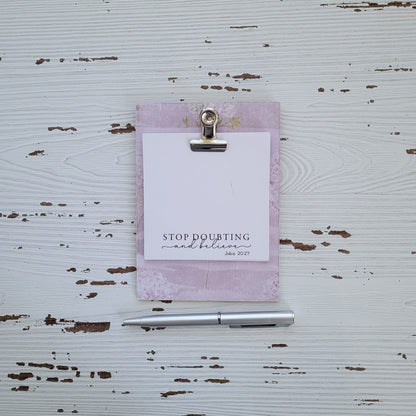 Mini Magnetic Clip Board and Pen