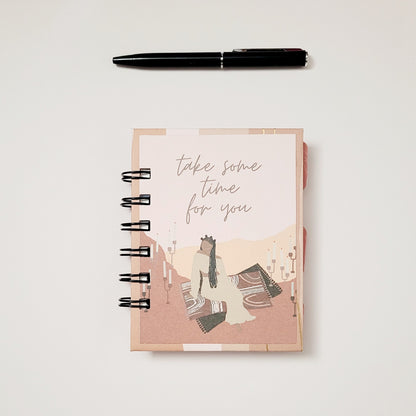 Mini Spiral Notebook- Take Some Time for You