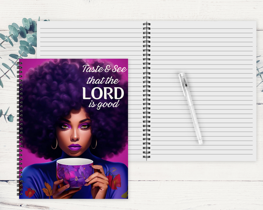 Spiral Notebook-Taste and See That the Lord Is Good
