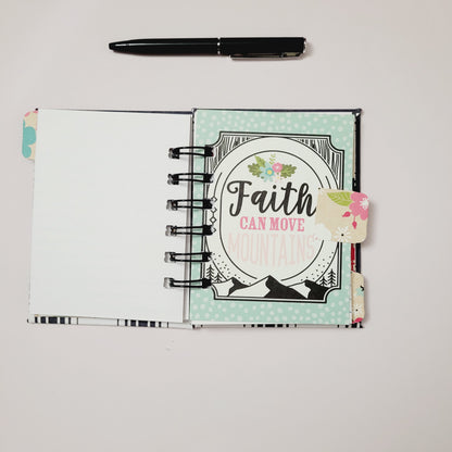 Mini Spiral Notebook- With God All Things Are Possible