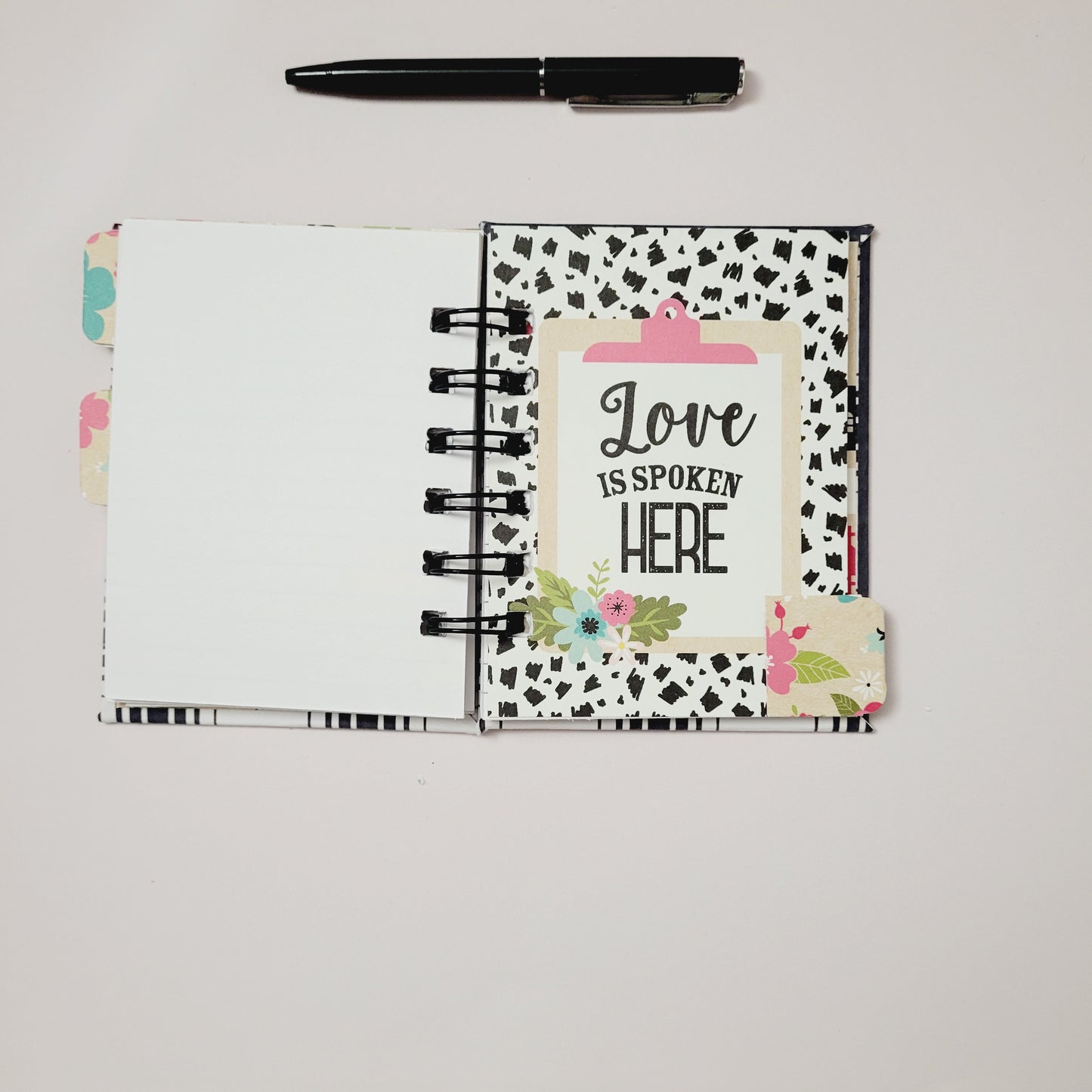 Mini Spiral Notebook- With God All Things Are Possible