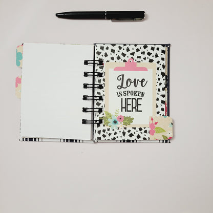 Mini Spiral Notebook- With God All Things Are Possible
