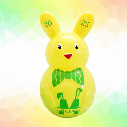 Personalized Fillable Easter Bunny Container