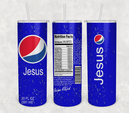 Tumbler-Jesus/Pepsi