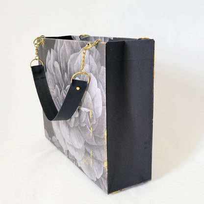 Paper Purse-Black Rose and Gold Gift Set