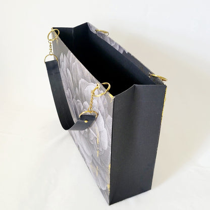 Paper Purse-Black Rose and Gold Gift Set