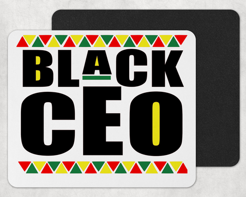 Black CEO Mousepad