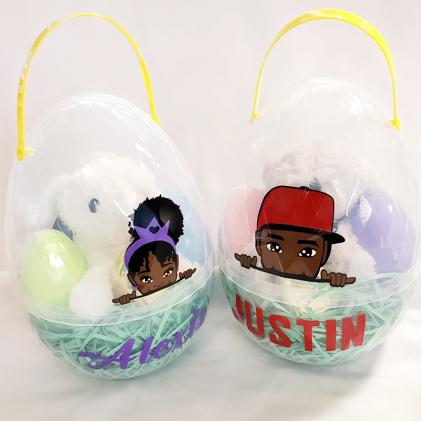 Personalized Jumbo Fillable Easter Egg Bucket