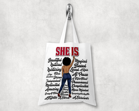 African American She Is...Tote bag